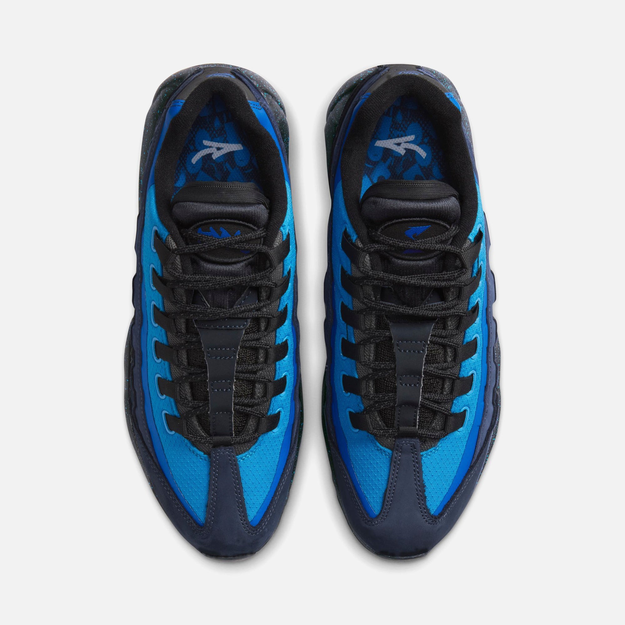 Nike x Stash Air Max 95 - Obsidian / Black / Harbor Blue | Kith Obsidian / Black / Harbor Blue