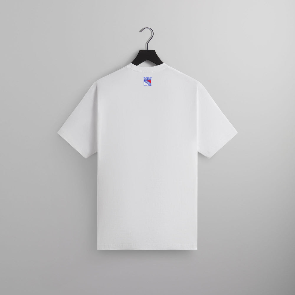 Kith for the New York Rangers on Ice Vintage Tee - White | Kith White