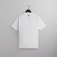 Kith for the New York Rangers on Ice Vintage Tee - White | Kith White