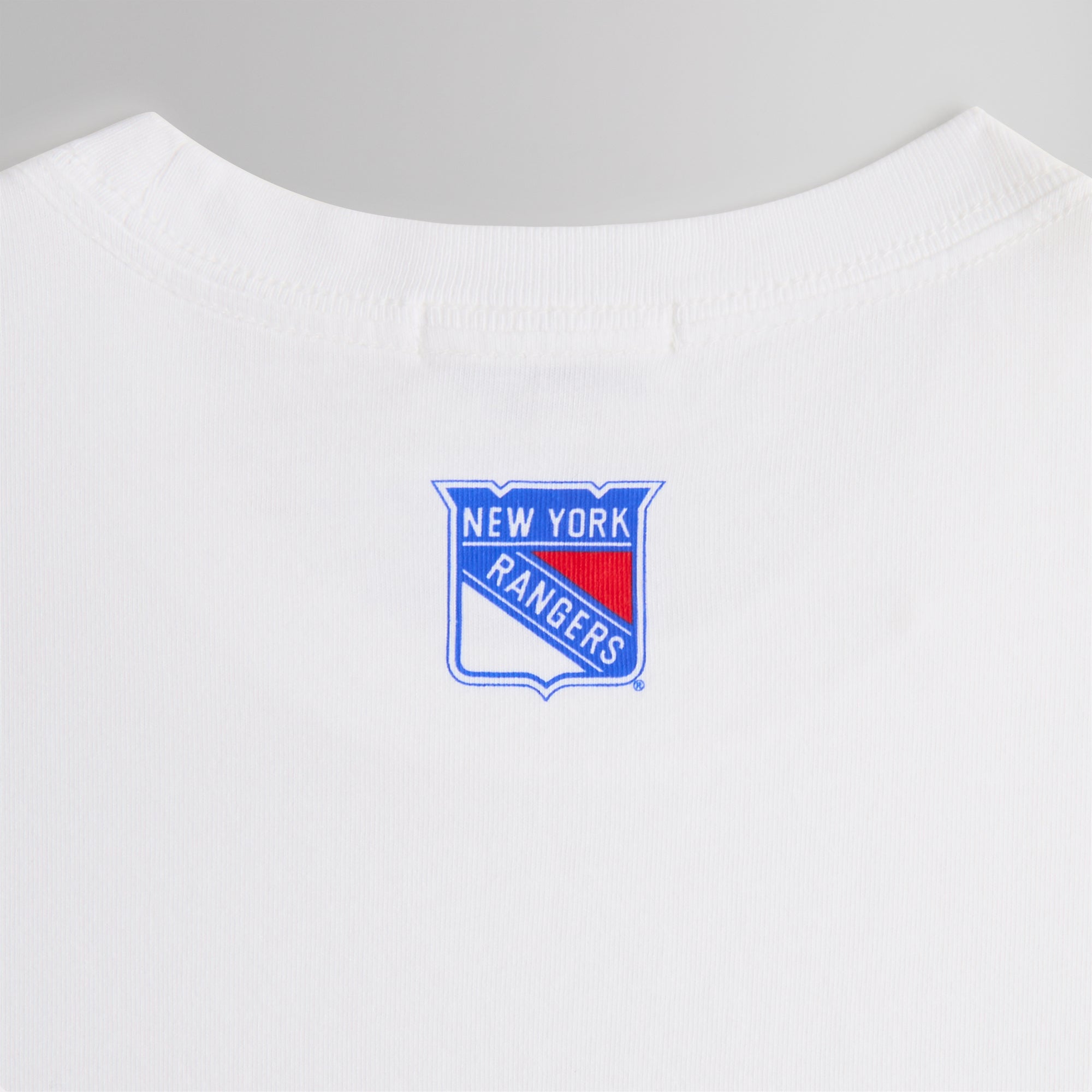 Kith for the New York Rangers on Ice Vintage Tee - White | Kith White