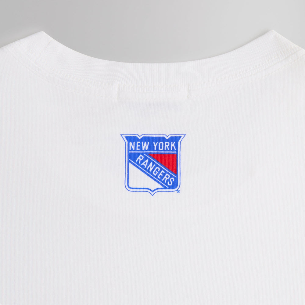 Kith for the New York Rangers on Ice Vintage Tee - White | Kith White