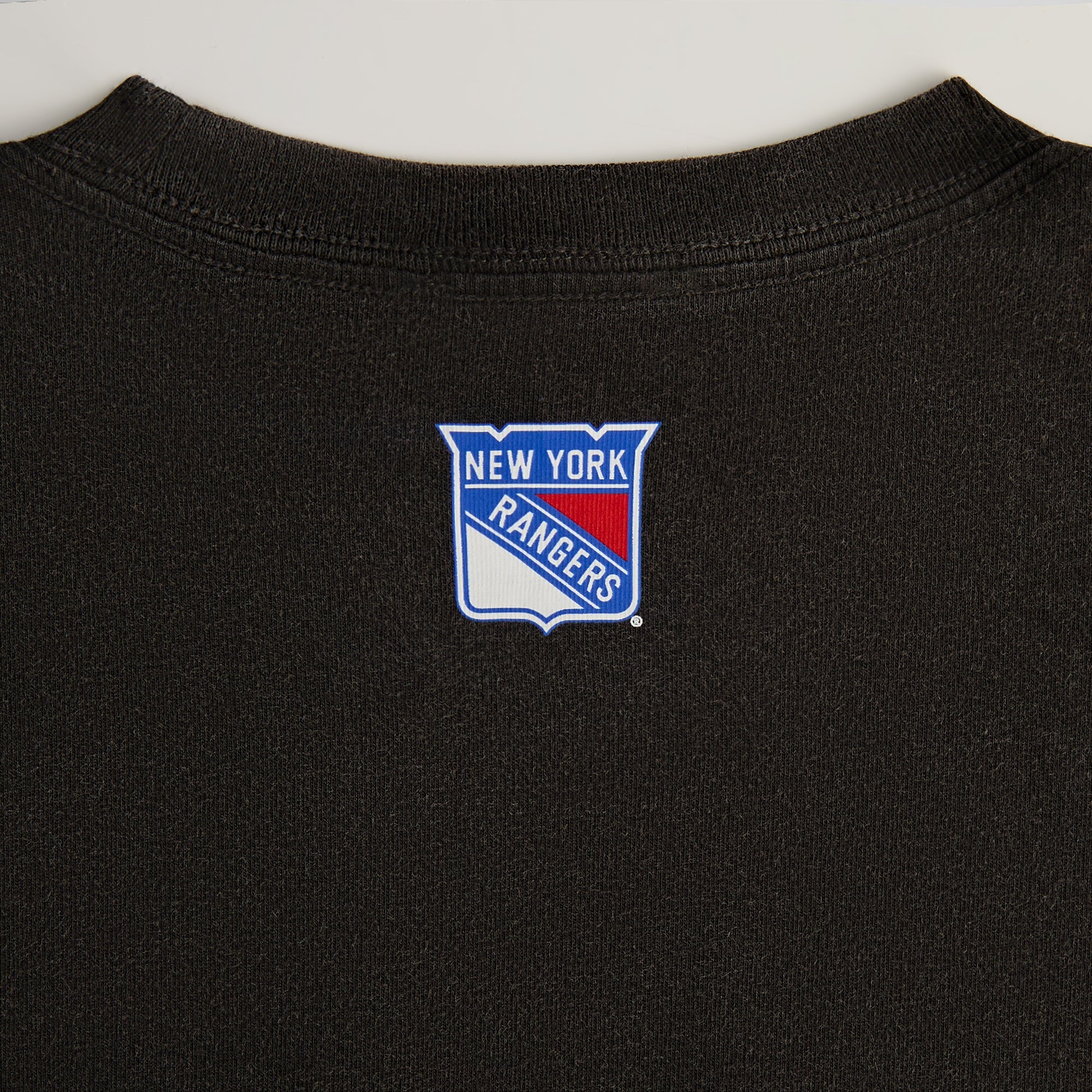 Kith for the New York Rangers on Ice Vintage Tee - Black | Kith Black