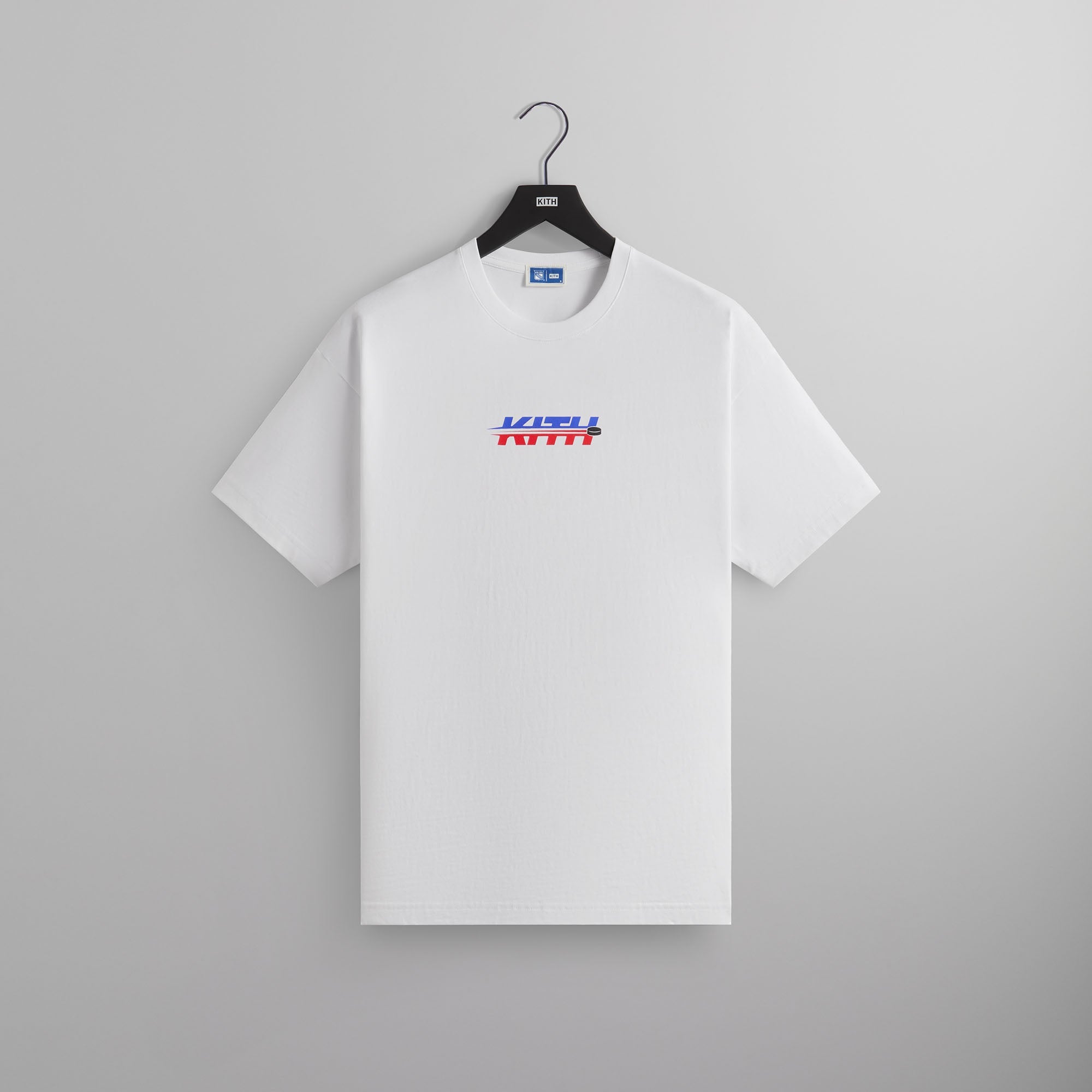 Kith for the New York Rangers Hat Trick Vintage Tee - White | Kith White