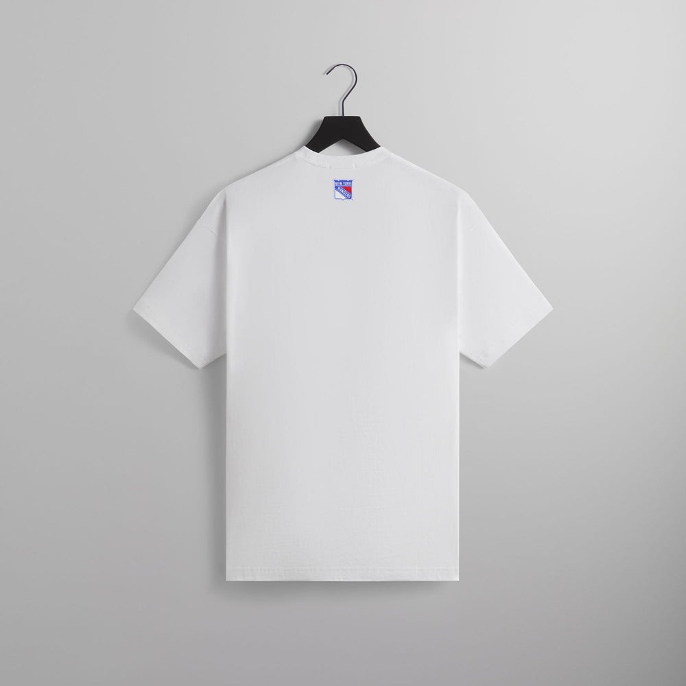 Kith for the New York Rangers Hat Trick Vintage Tee - White | Kith White
