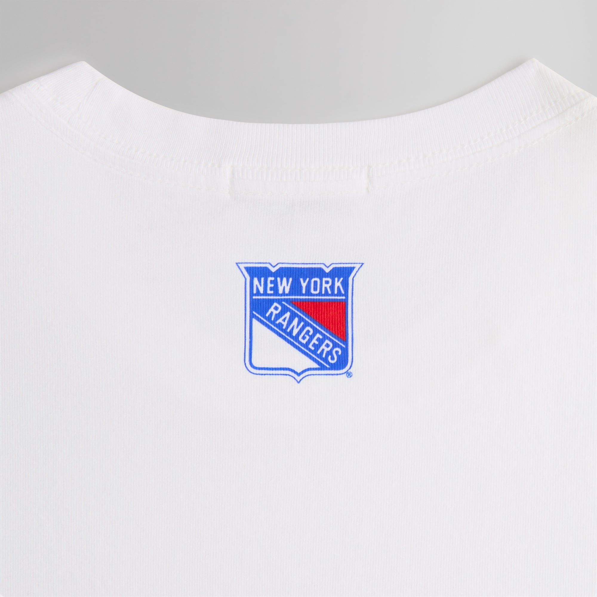 Kith for the New York Rangers Hat Trick Vintage Tee - White | Kith White