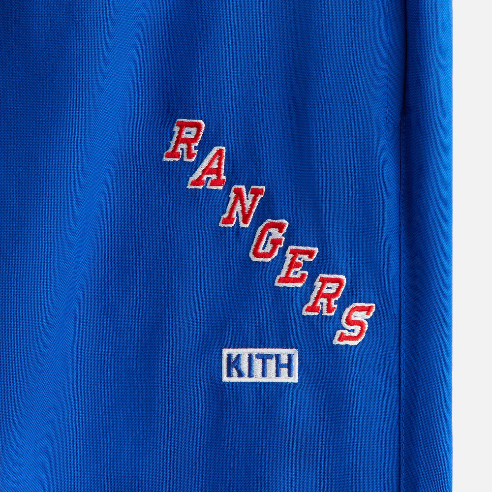 Kith Kids for the New York Rangers Nylon Track Pant - Cyclone | Kith Cyclone