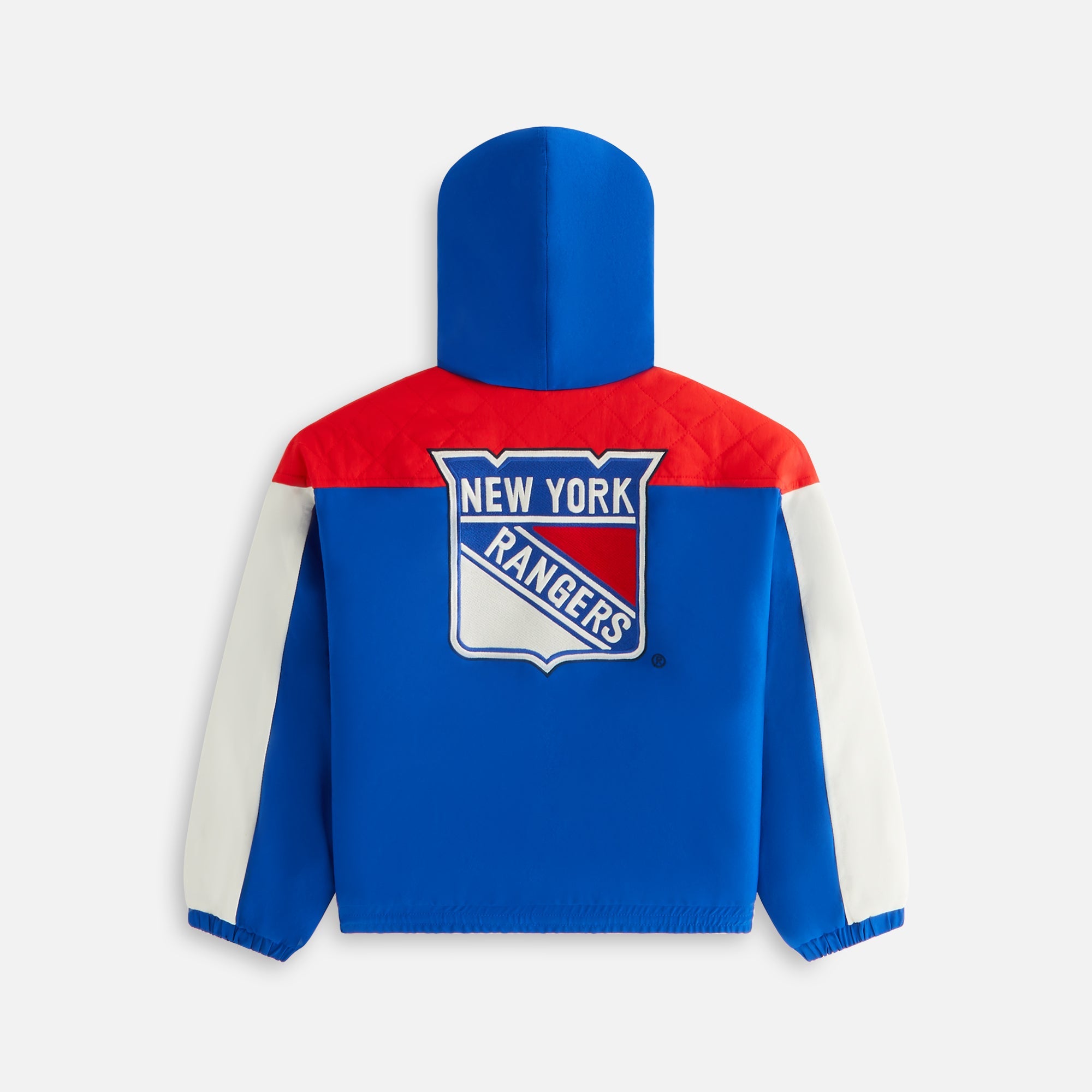 Kith Kids for the New York Rangers Quarter Zip Anorak - Cyclone | Kith Cyclone