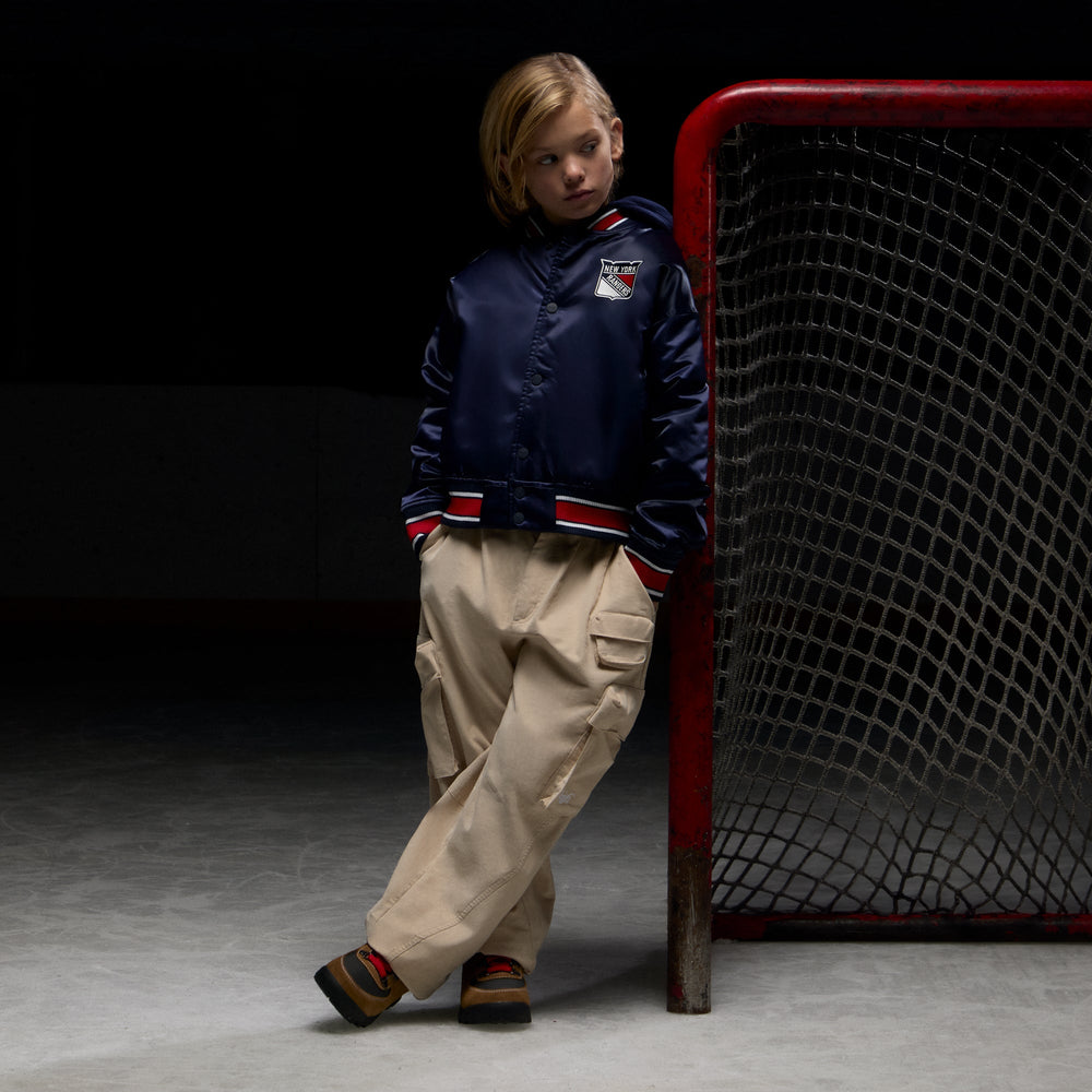 Kith Kids for the New York Rangers Gorman Jacket - Nocturnal | Kith Nocturnal