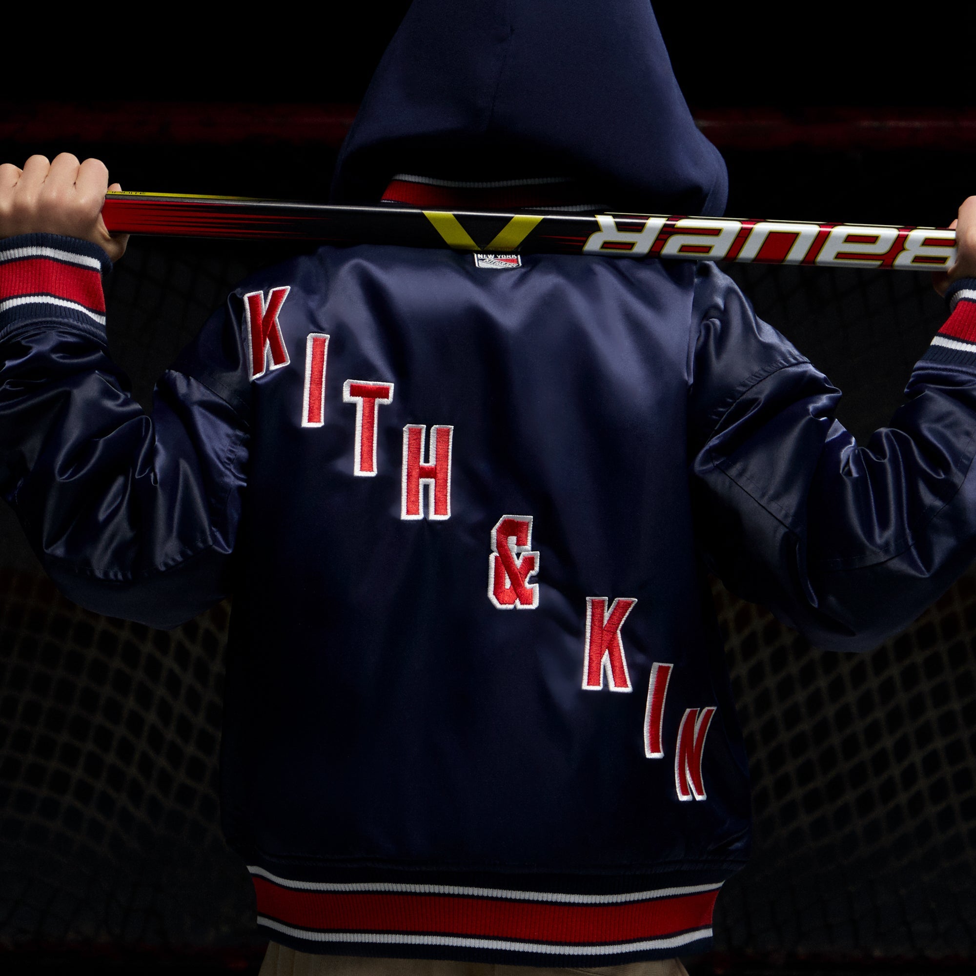 Kith Kids for the New York Rangers Gorman Jacket - Nocturnal | Kith Nocturnal