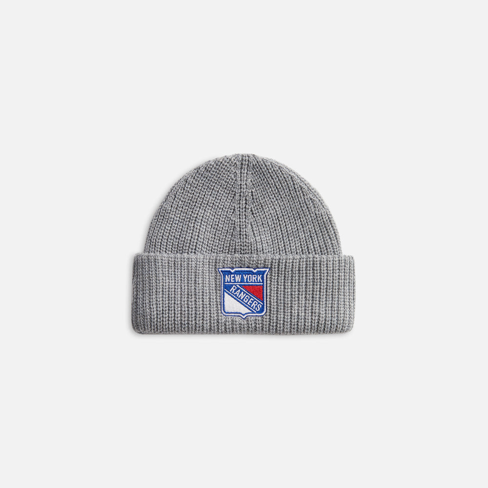 Kith Kids & '47 for the New York Rangers Brand Mia Beanie - Light Heat | Kith Light Heather Grey