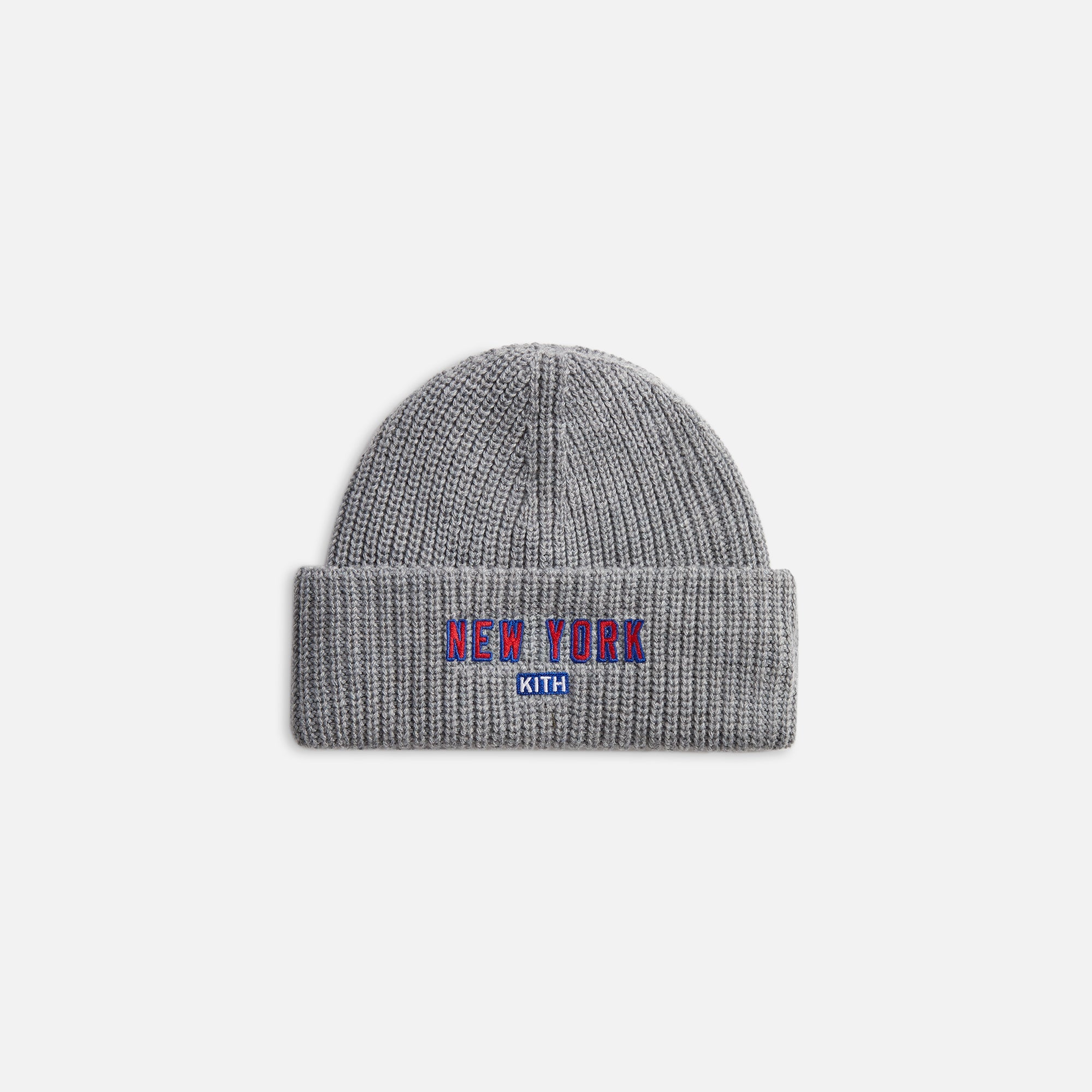 Kith Kids & '47 for the New York Rangers Brand Mia Beanie - Light Heat | Kith Light Heather Grey