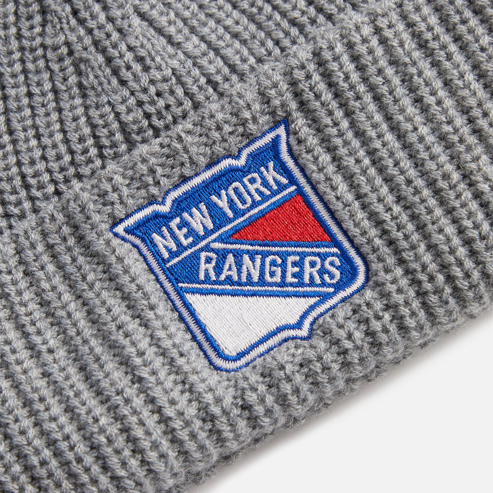 Kith Kids & '47 for the New York Rangers Brand Mia Beanie - Light Heat | Kith Light Heather Grey