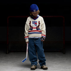 Kith Kids & '47 for the New York Rangers Brand Mia Beanie - Cyclone | Kith Cyclone