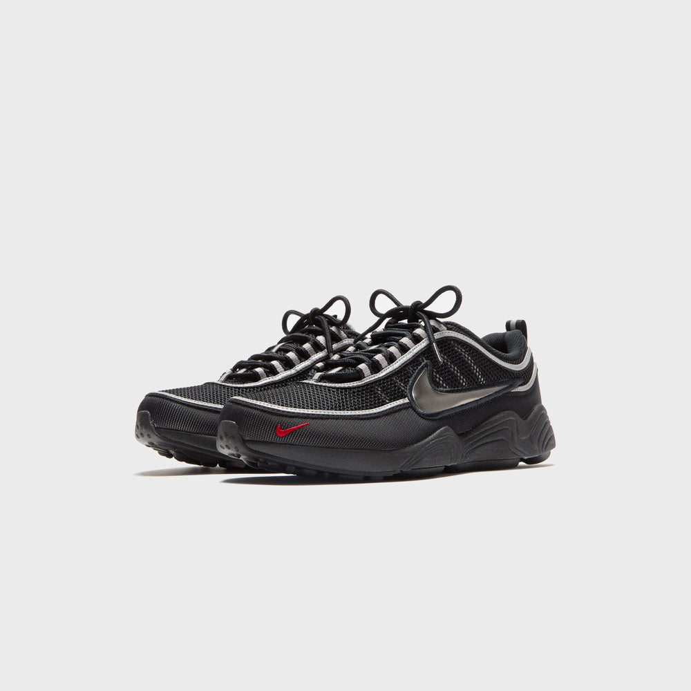 Nike Air Zoom Spiridon - Black / Metallic Silver / Sport Red | Kith Black / Metallic Silver / Sport Red