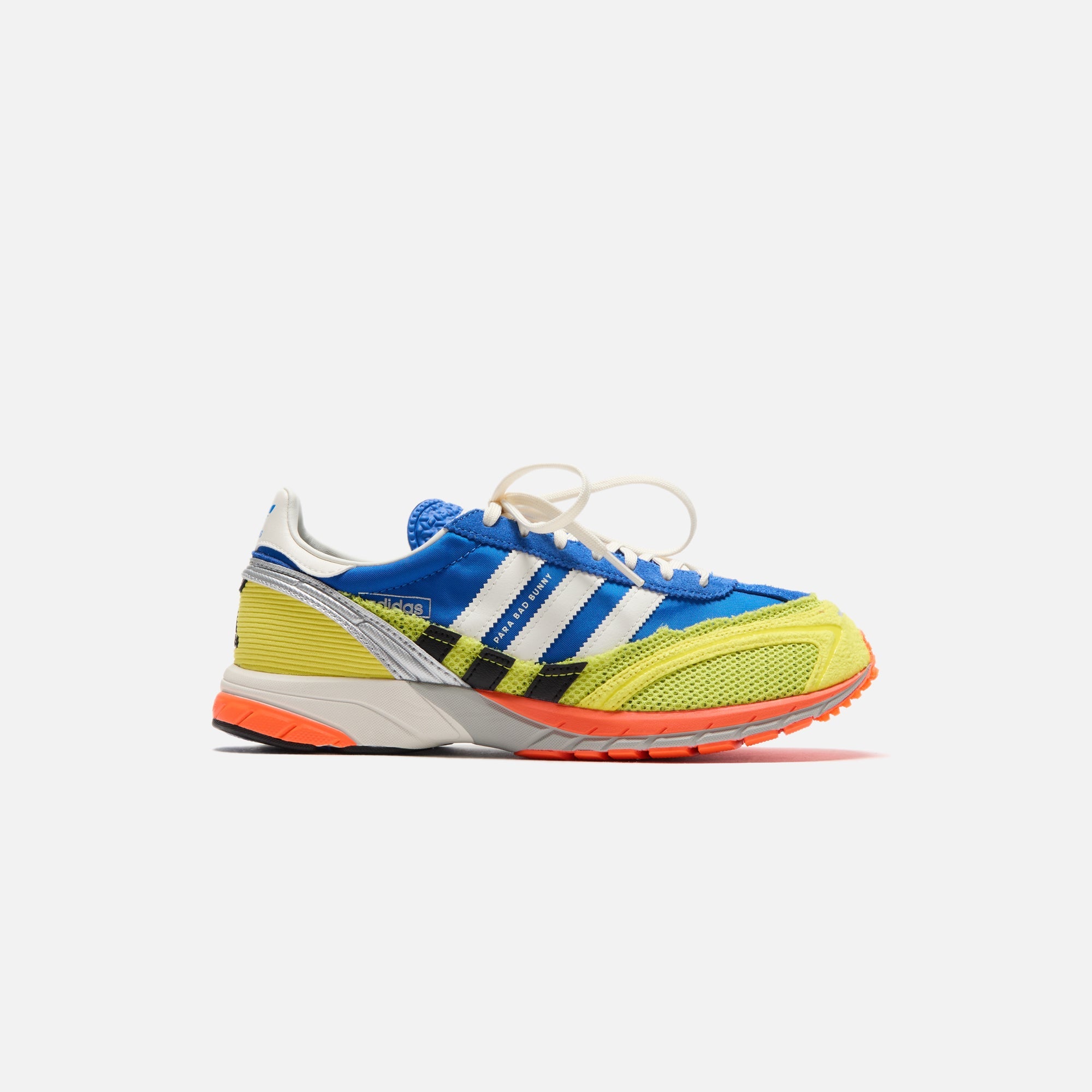 adidas x Bad Bunny Adizero SL 72 - Blue / Core White / Shock Yellow | Kith Blue / Core White / Shock Yellow