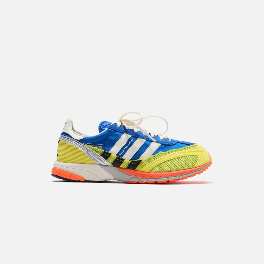 adidas x Bad Bunny Adizero SL 72 - Blue / Core White / Shock Yellow | Kith Blue / Core White / Shock Yellow