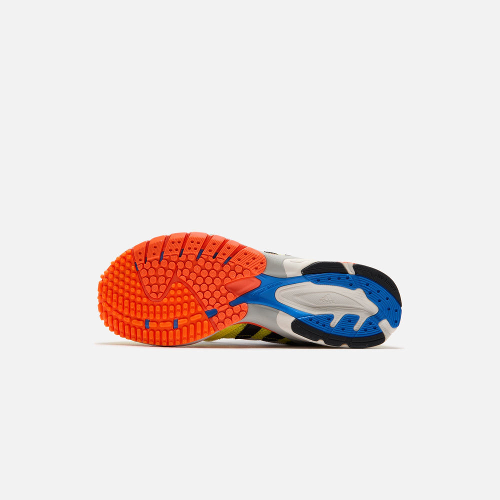 adidas x Bad Bunny Adizero SL 72 - Blue / Core White / Shock Yellow | Kith Blue / Core White / Shock Yellow