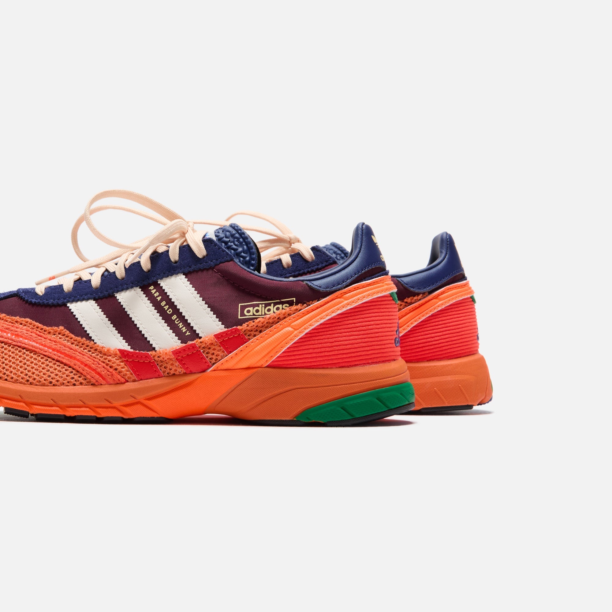 adidas x Bad Bunny Adizero SL 72 - Maroon / Chalk White / Semi Solar R | Kith Maroon / Chalk White / Semi Solar Red