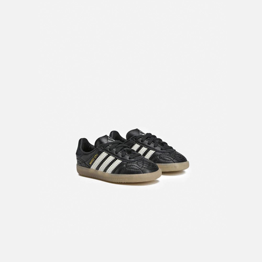 adidas x Naked x Maha TD Samba MN - Black / White | Kith Black / White
