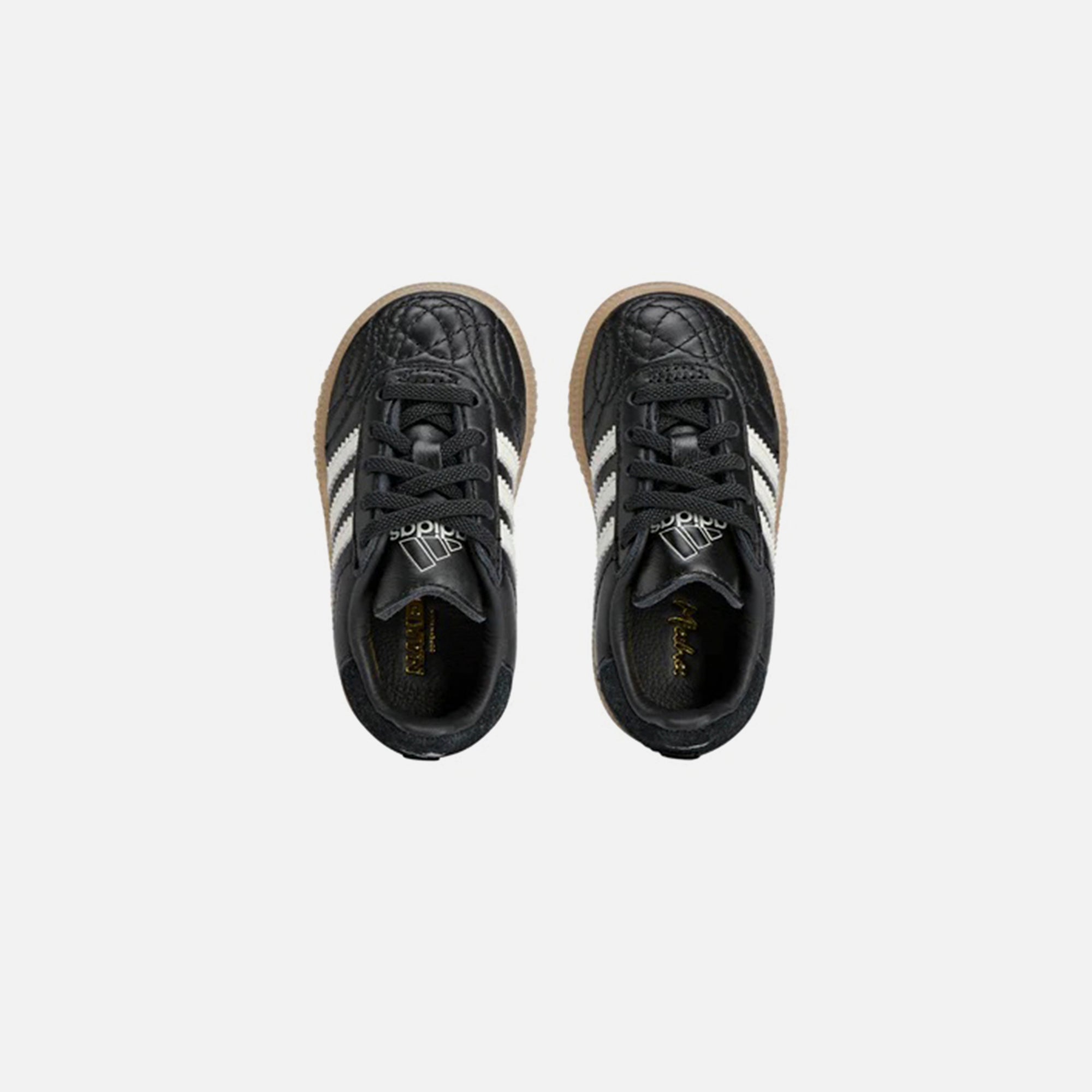 adidas x Naked x Maha TD Samba MN - Black / White | Kith Black / White