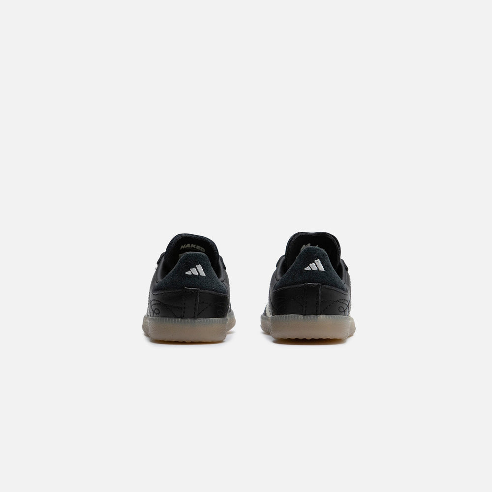 adidas x Naked x Maha TD Samba MN - Black / White | Kith Black / White