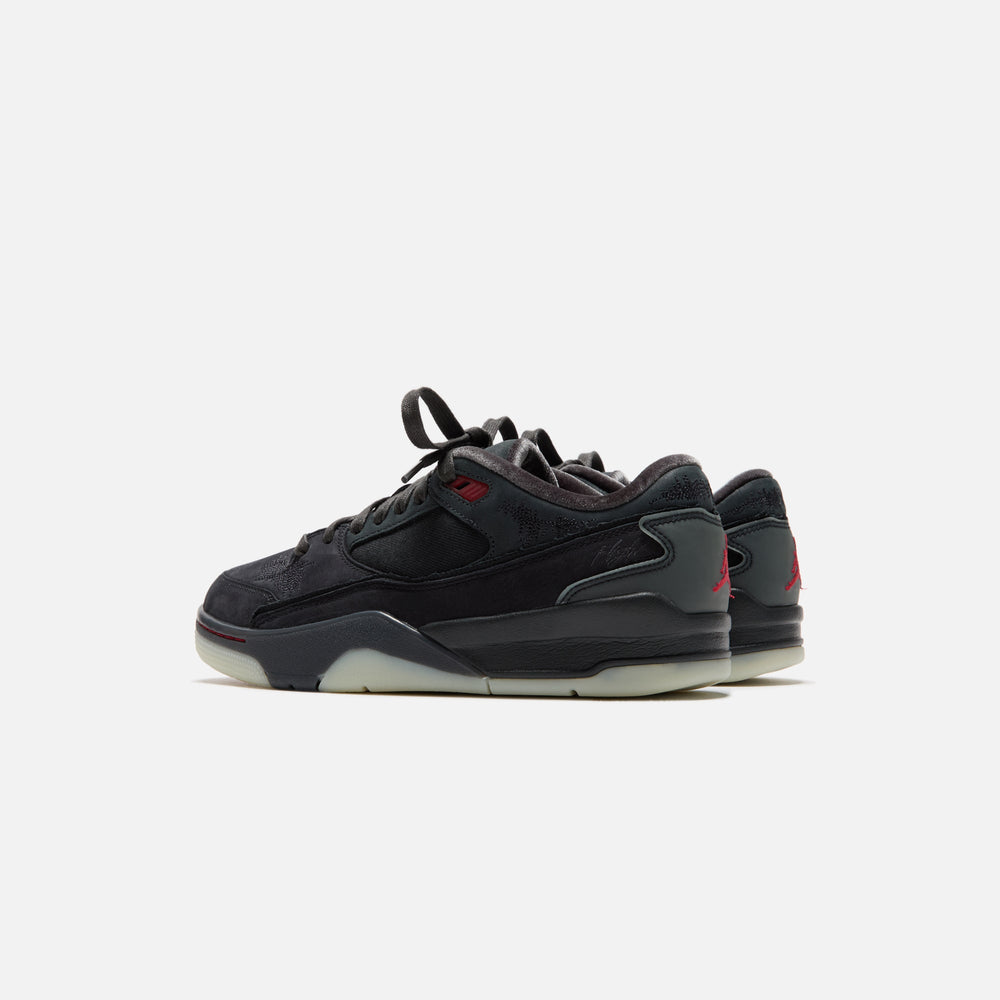 Jordan x Who Decides War WMNS Flight Court SP - Black / Varsity Red / | Kith Black / Varsity Red / Off Noir / Muslin