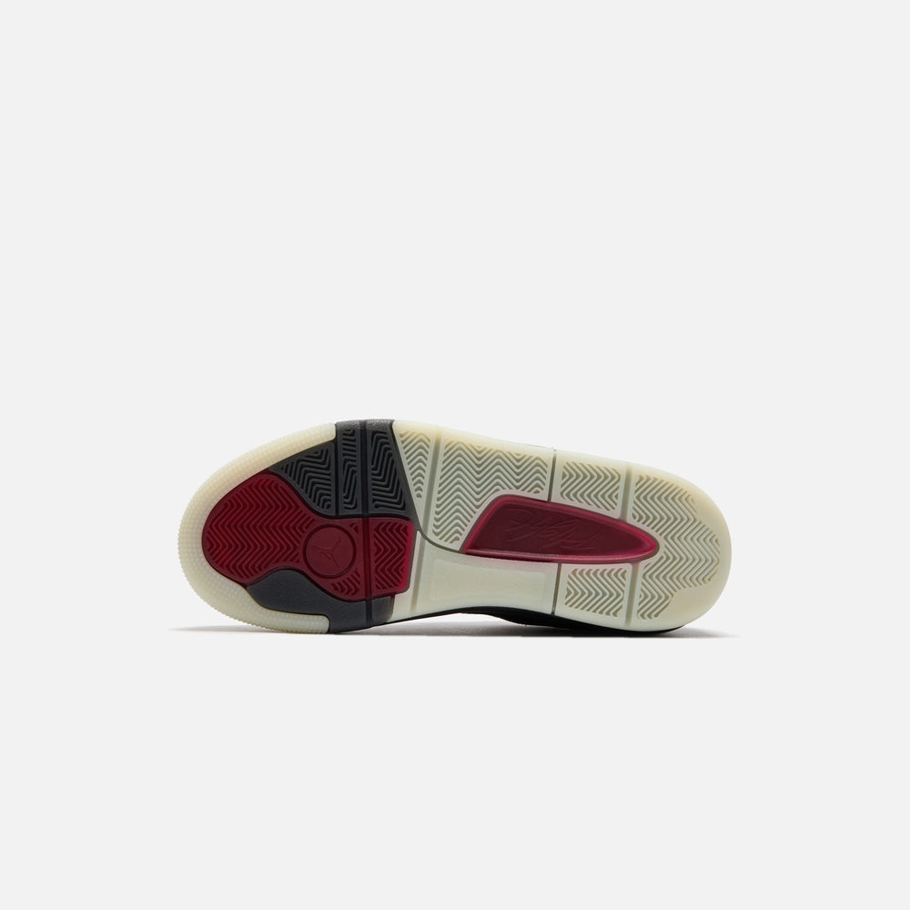Jordan x Who Decides War WMNS Flight Court SP - Black / Varsity Red / | Kith Black / Varsity Red / Off Noir / Muslin
