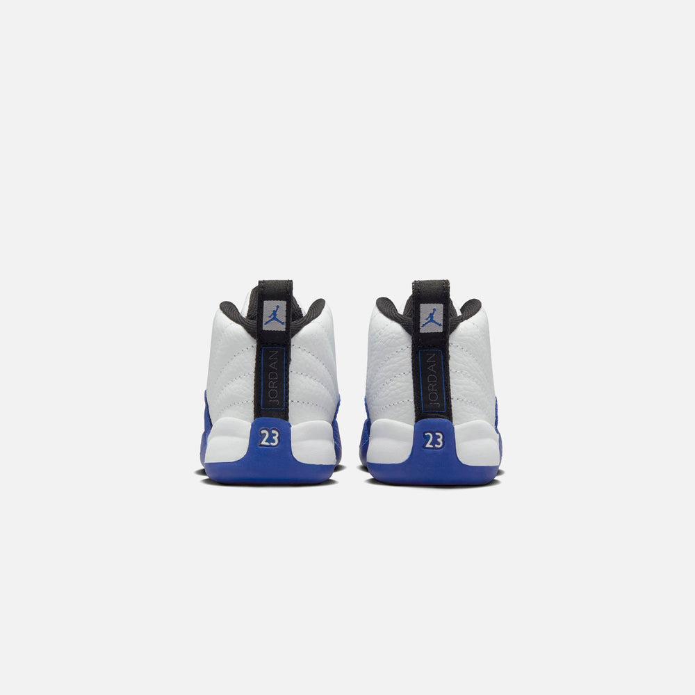 Jordan TD Air Jordan 12 - White / Black / Game Royal | Kith White / Black / Game Royal