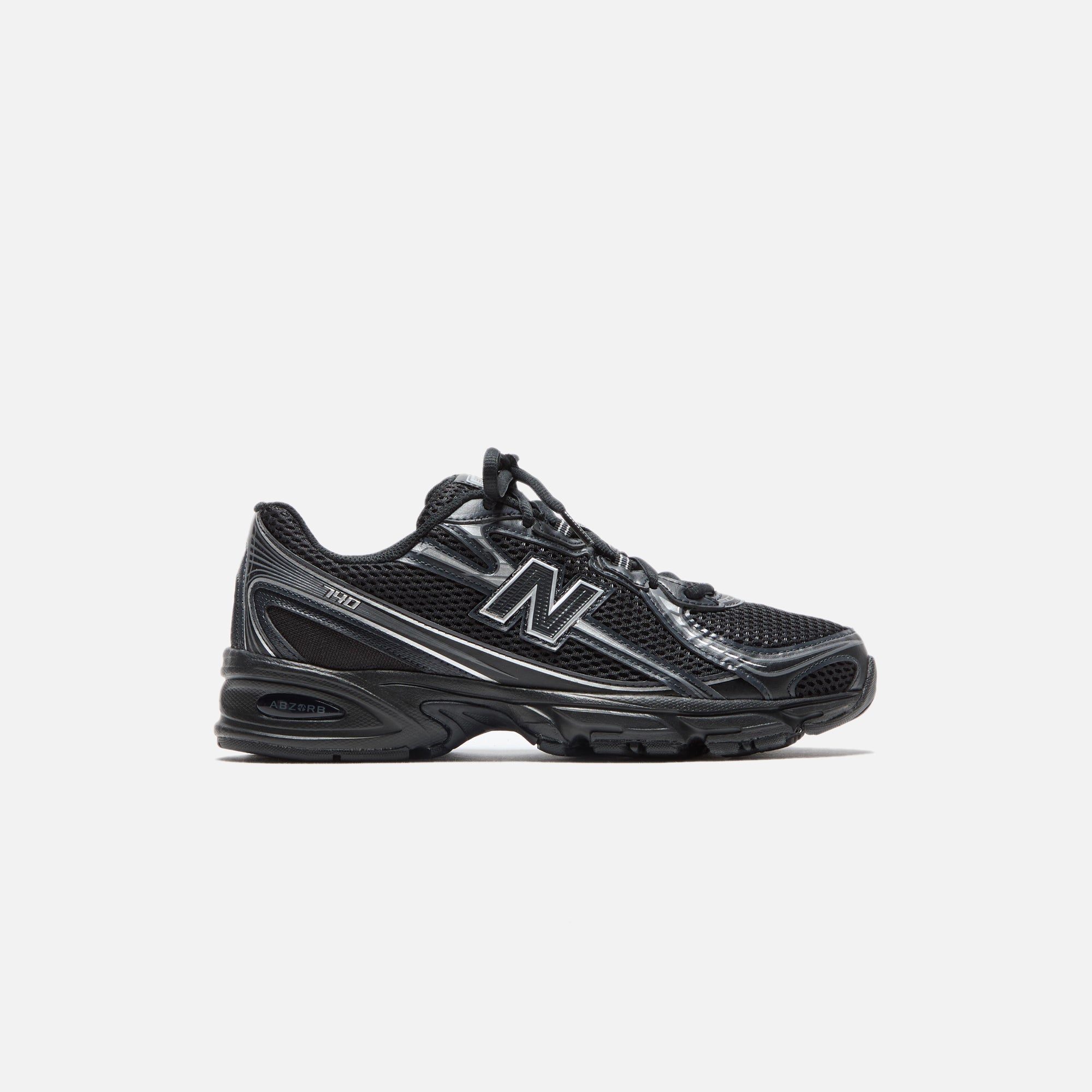 New Balance 740 - Black / Silver Metallic | Kith Black / Silver Metallic