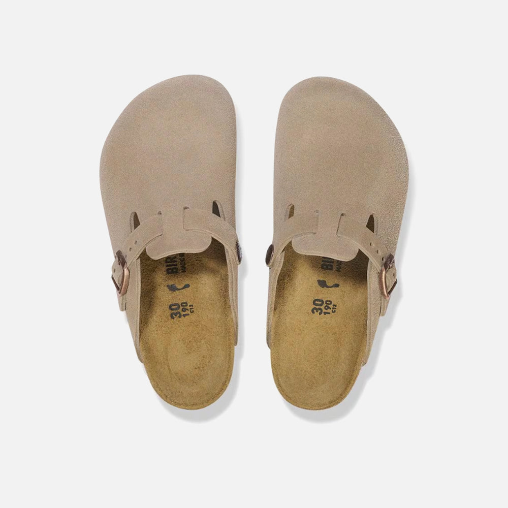 Birkenstock Kids Boston Suede - Taupe | Kith Taupe