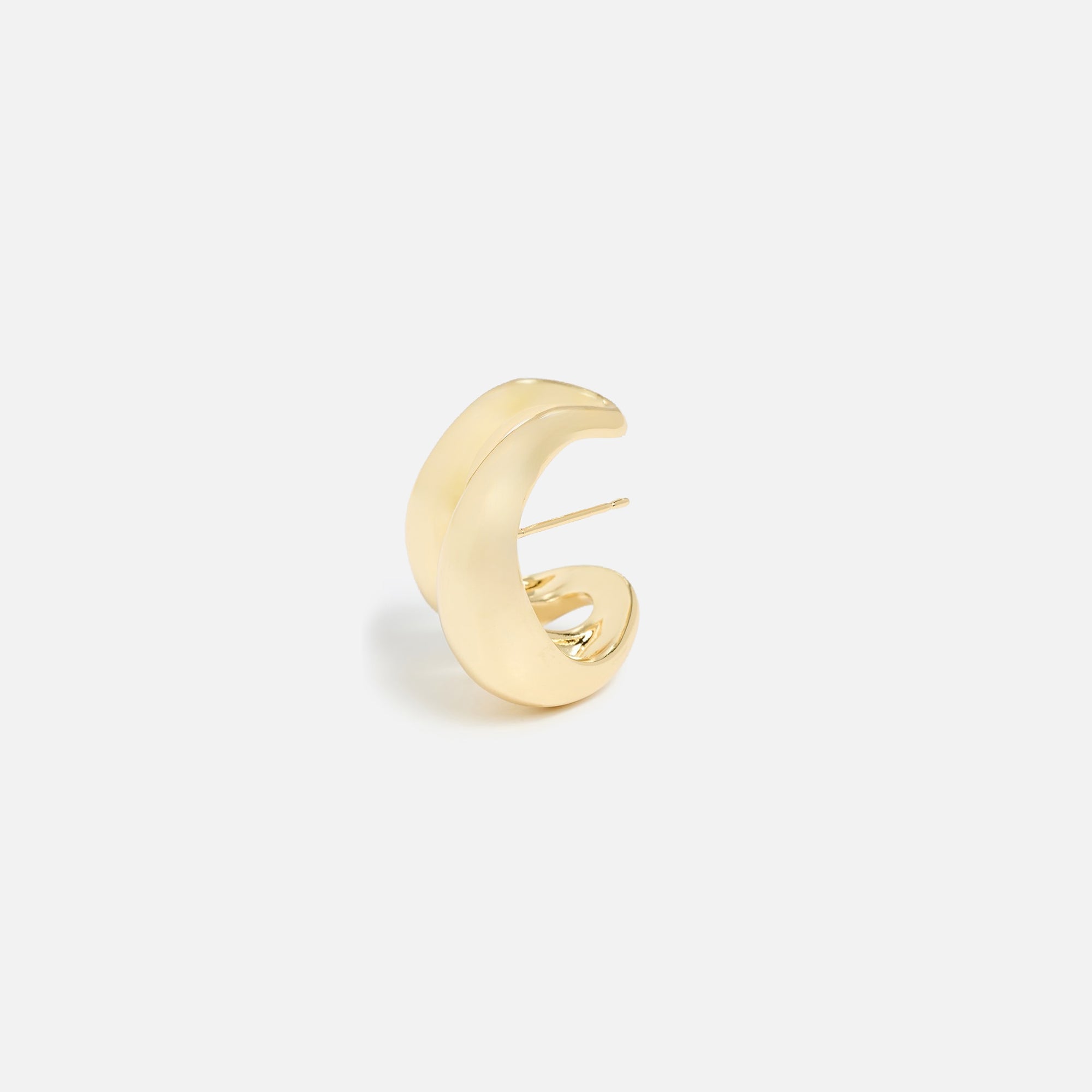 SHASHI Double Odyssey Hoop Earring - Gold | Kith Gold