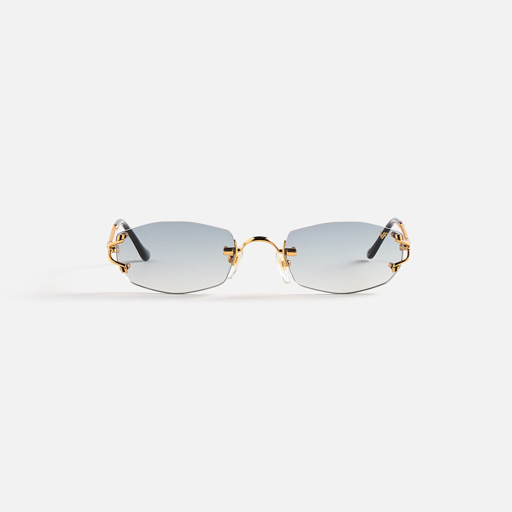 Vintage Frames Aspen Drill Mount 24KT Gold - Grey | Kith Grey