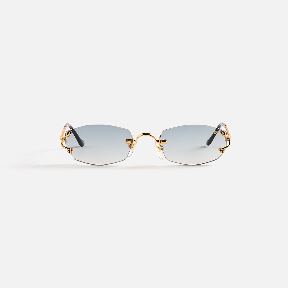 Vintage Frames Aspen Drill Mount 24KT Gold - Grey | Kith Grey