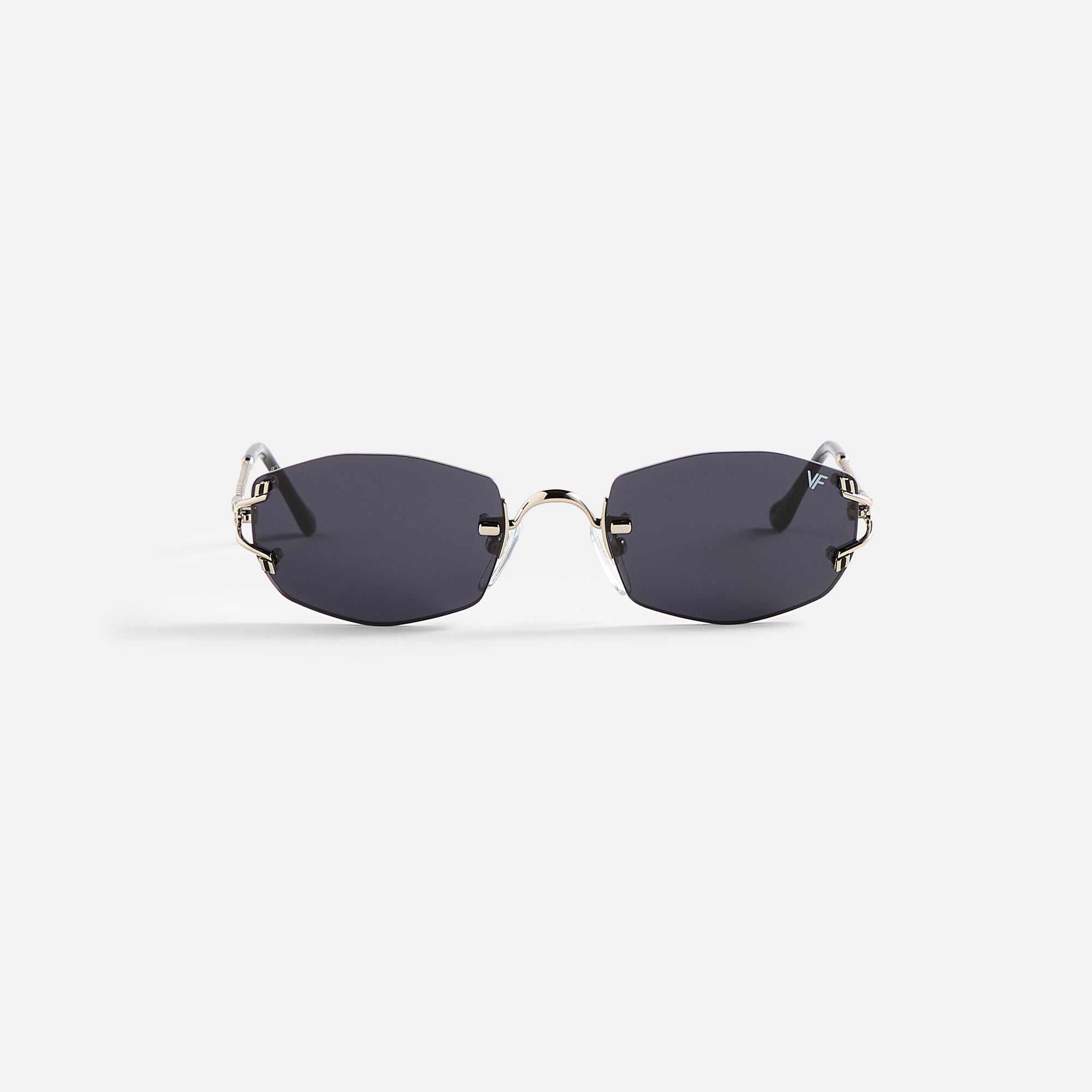 Vintage Frames Aspen Drill Mount 24KT White Gold - Navy | Kith Navy