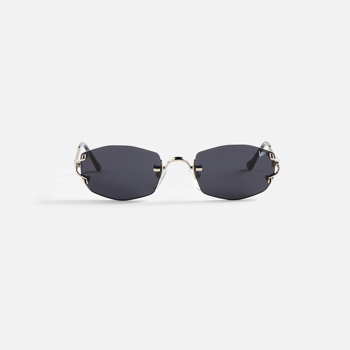 Vintage Frames Aspen Drill Mount 24KT White Gold - Navy | Kith Navy