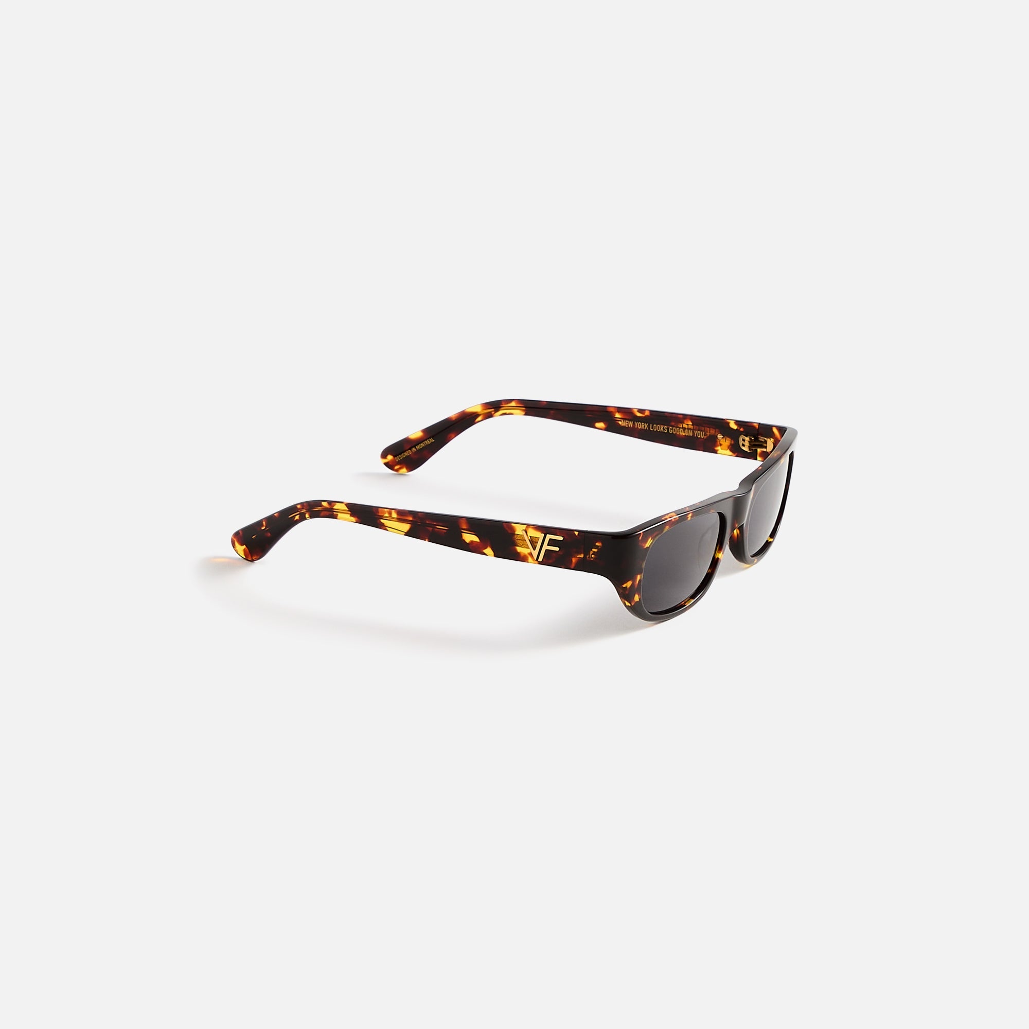 Vintage Frames Bowery Tortoise Brown Acetate - Purple | Kith Purple
