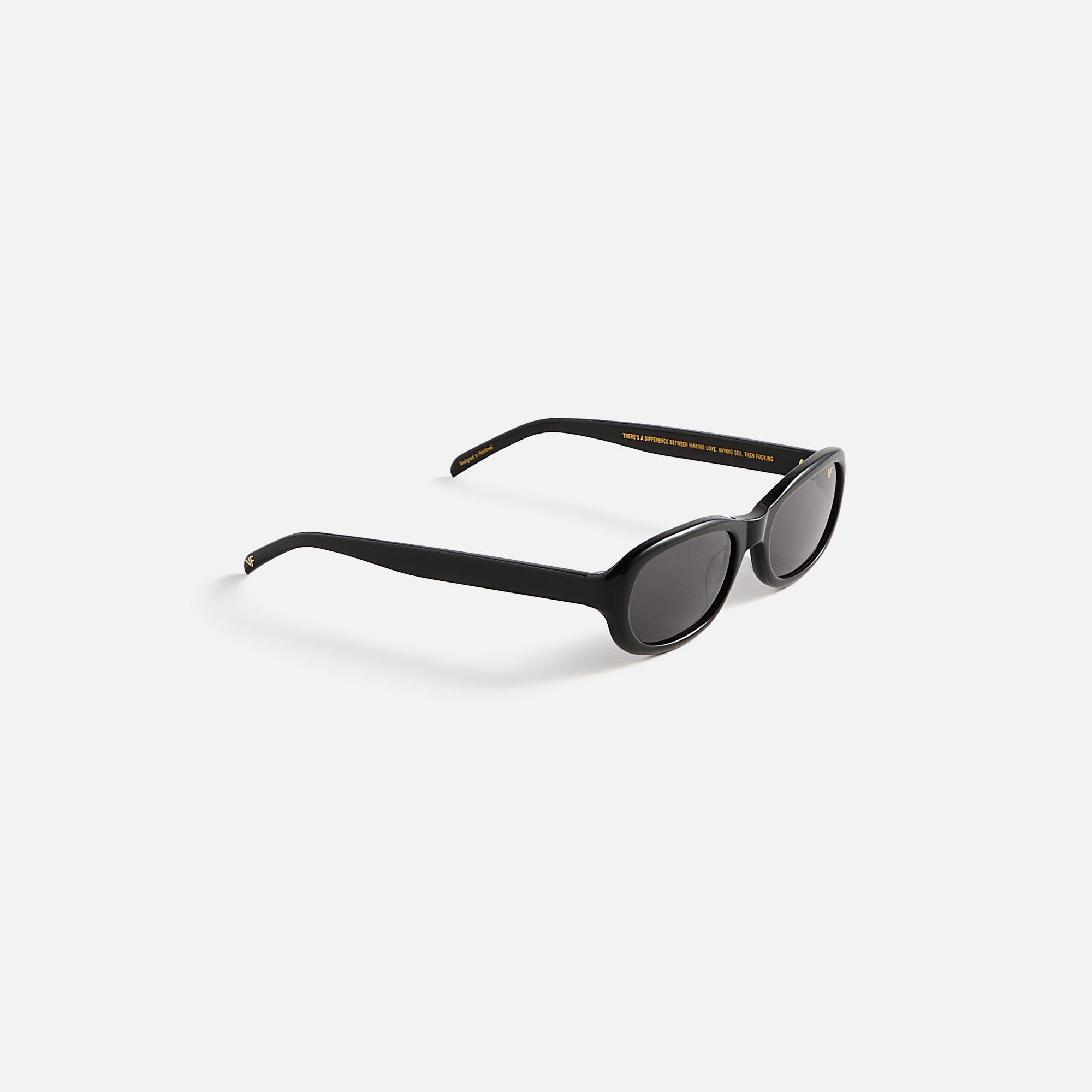 Vintage Frames Ruby Black Acetate - Black | Kith Black