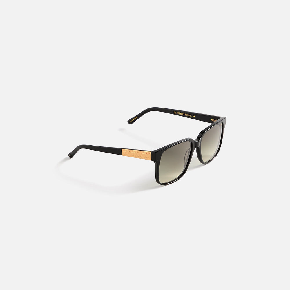 Vintage Frames Connoisseur Black Acetate - Grey | Kith Grey