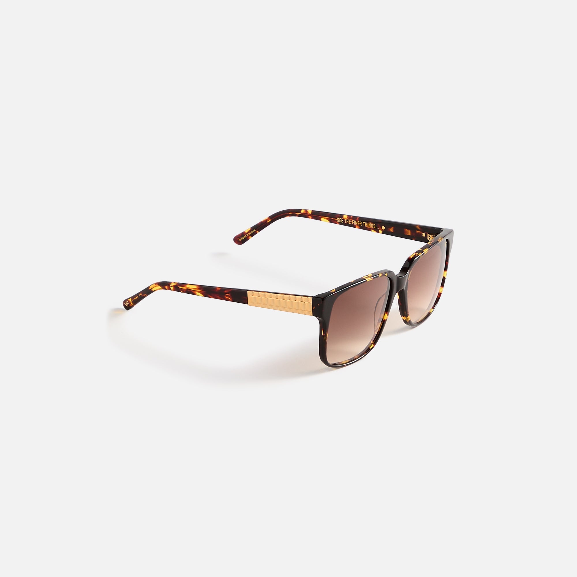 Vintage Frames Connoisseur Brown Tortoise Acetate - Tan | Kith Tan