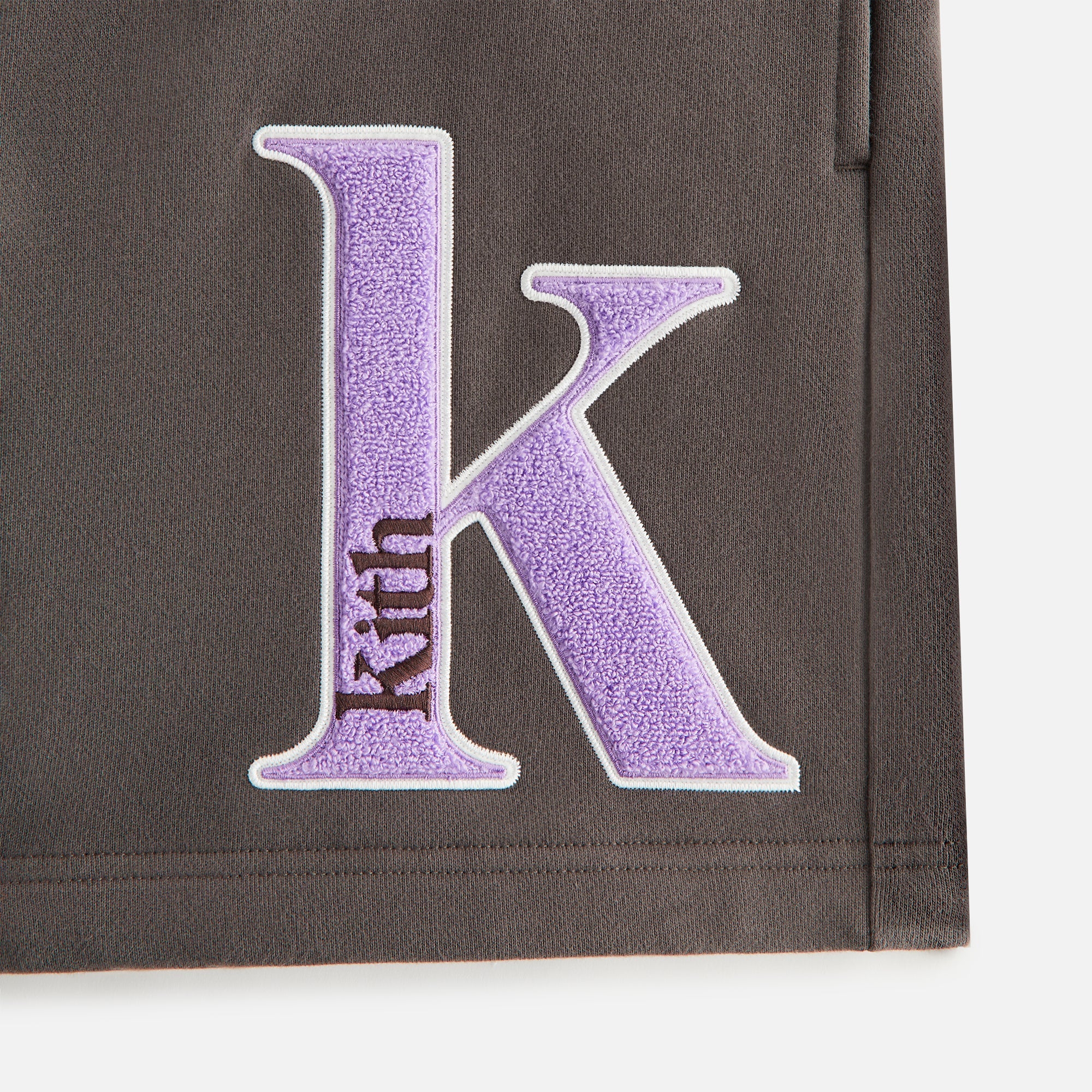 Kith Women Rayne Floral Sweatshort - Hematite | Kith Hematite