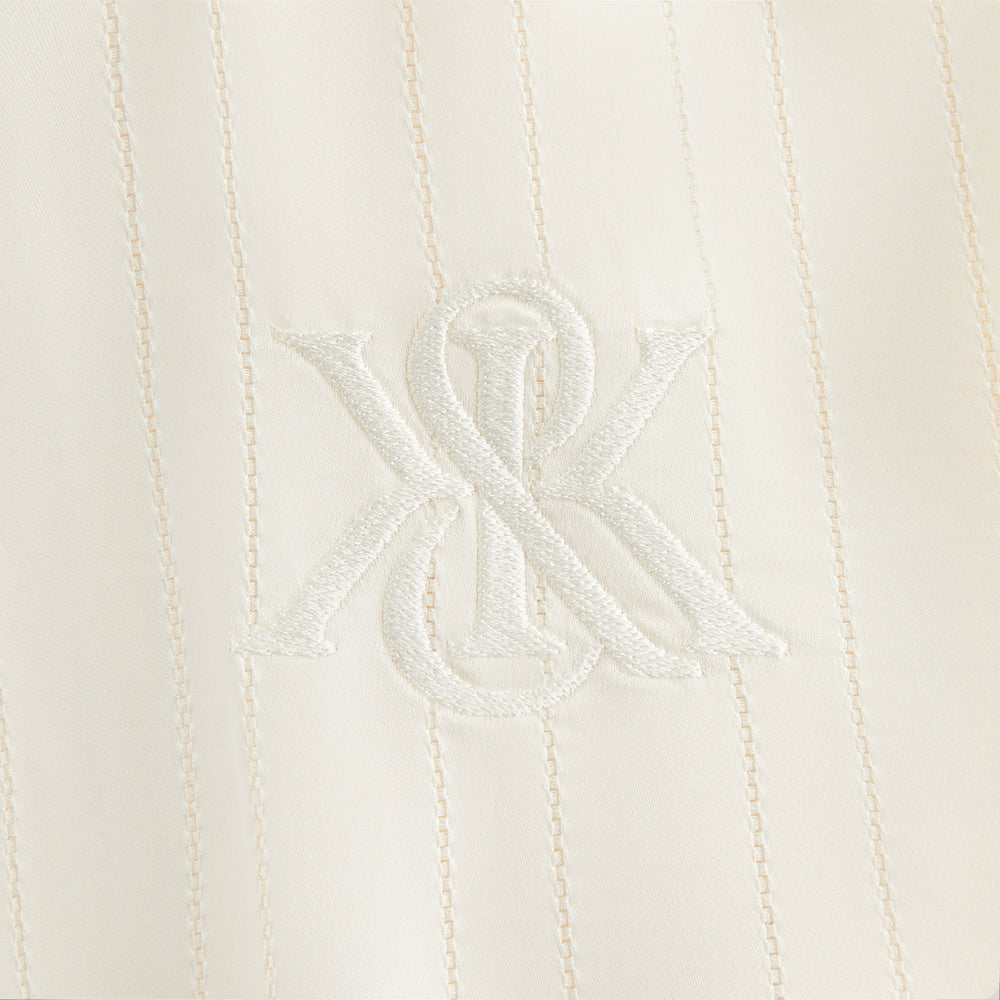 Kith Women Wrenley Crest Track Jacket - Whisper | Kith Whisper