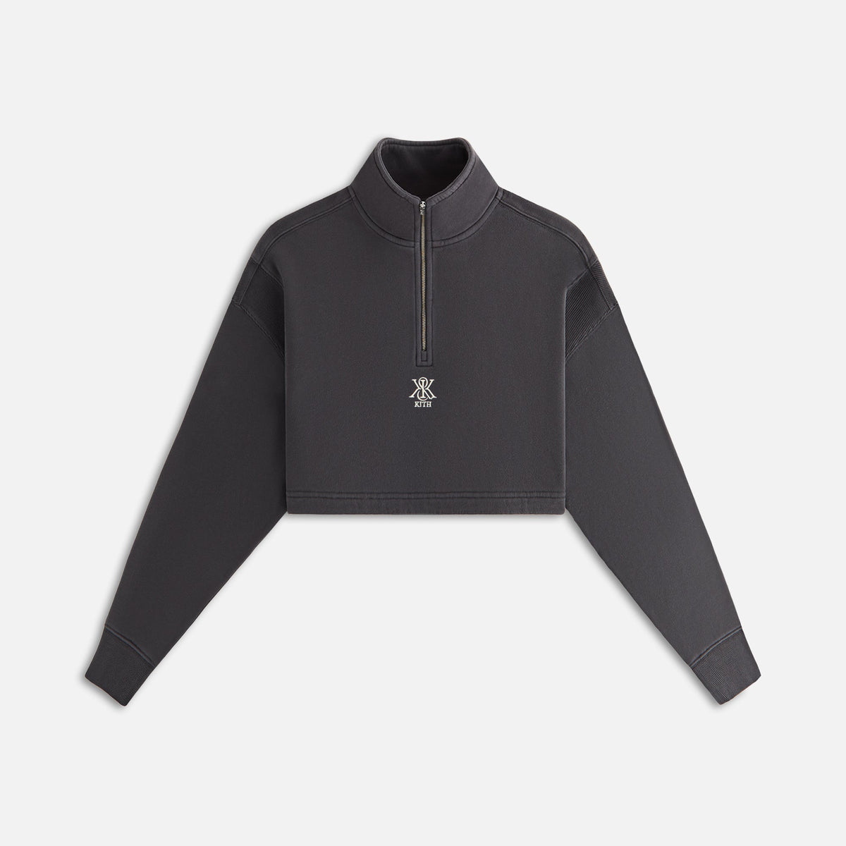 Kith Women Vesper Sueded Quarter Zip - Gotham | Kith Gotham