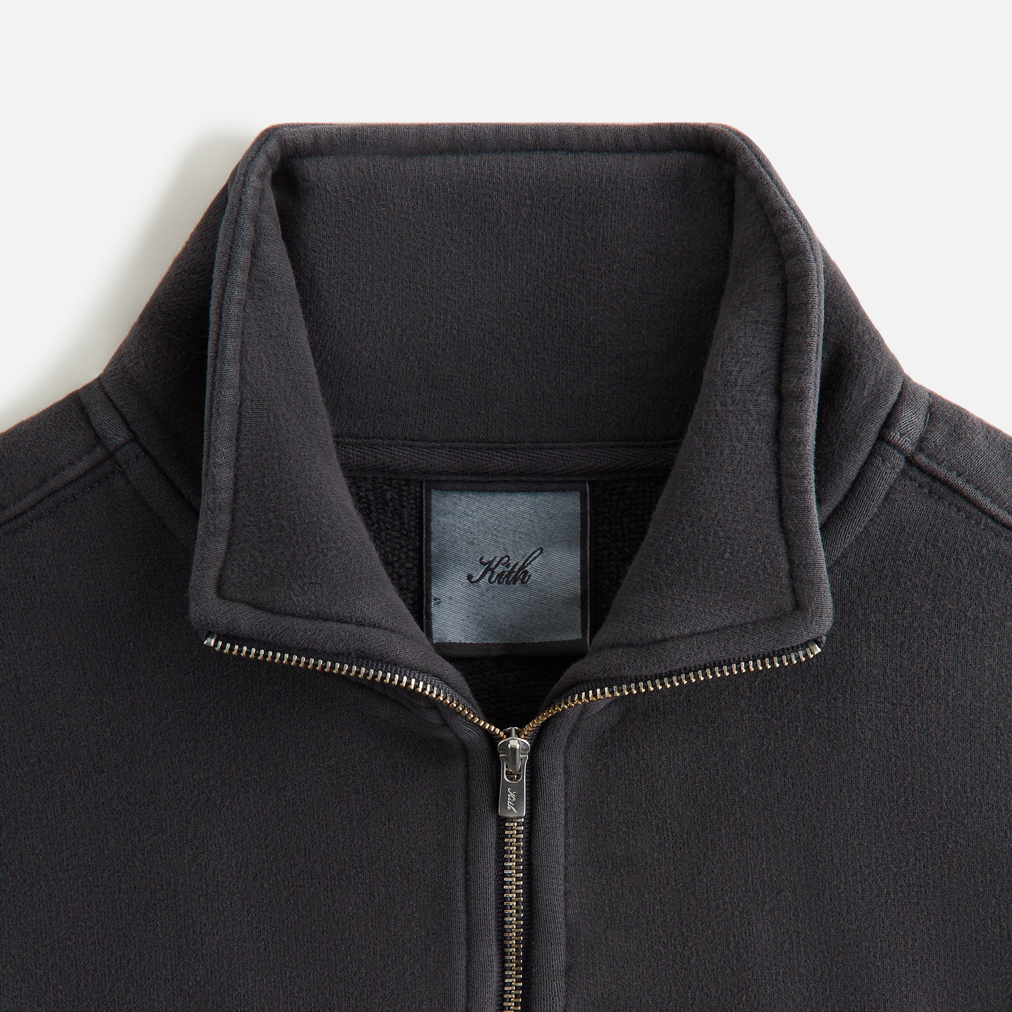 Kith Women Vesper Sueded Quarter Zip - Gotham | Kith Gotham