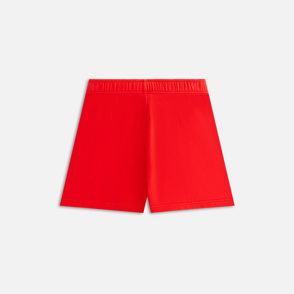 Kith Women Rayne Sueded Sweatshort - Cinnabar | Kith Cinnabar