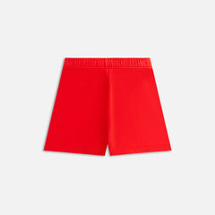 Kith Women Rayne Sueded Sweatshort - Cinnabar | Kith Cinnabar