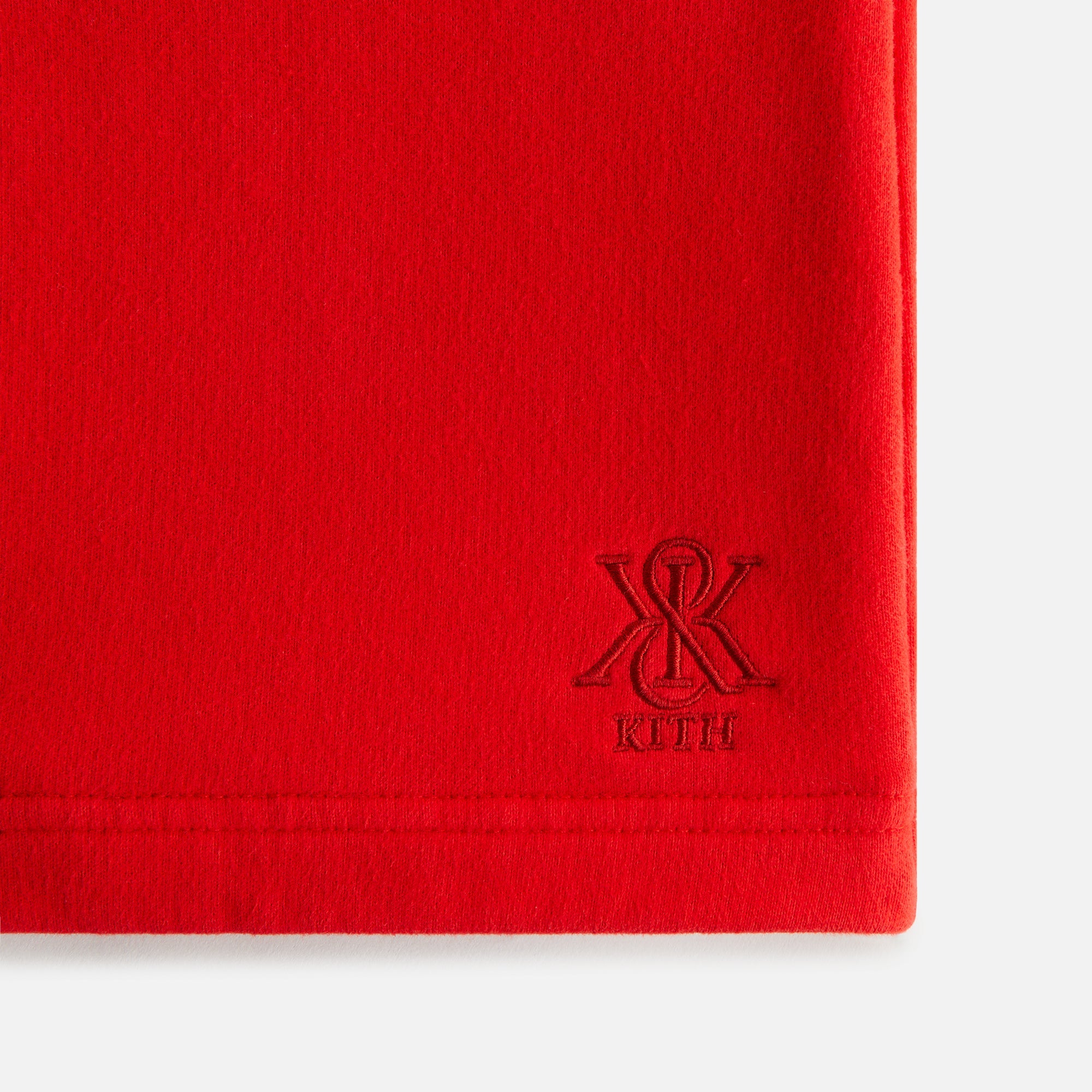 Kith Women Rayne Sueded Sweatshort - Cinnabar | Kith Cinnabar