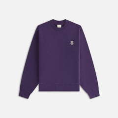 Kith Women Asher Crest Crewneck - Nightshade | Kith Nightshade