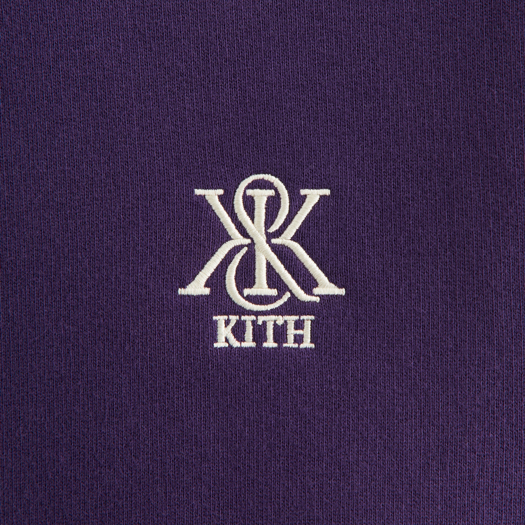 Kith Women Asher Crest Crewneck - Nightshade | Kith Nightshade