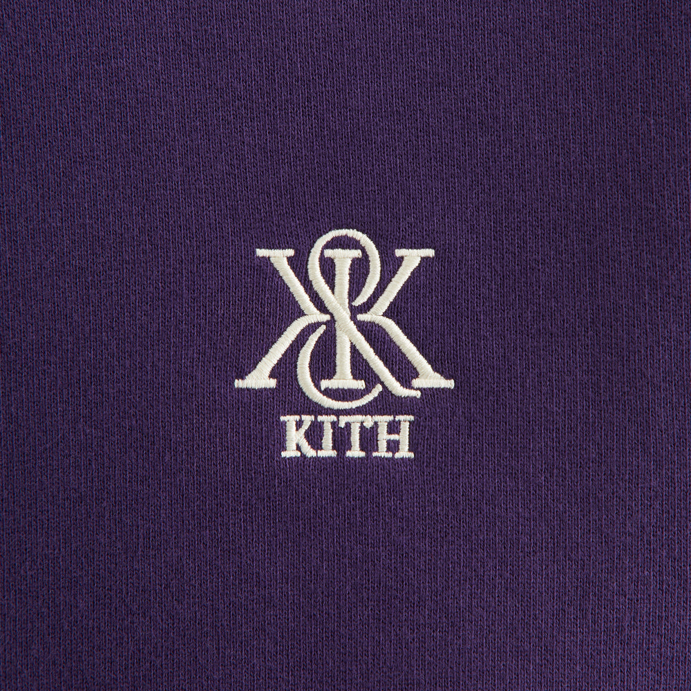 Kith Women Asher Crest Crewneck - Nightshade | Kith Nightshade