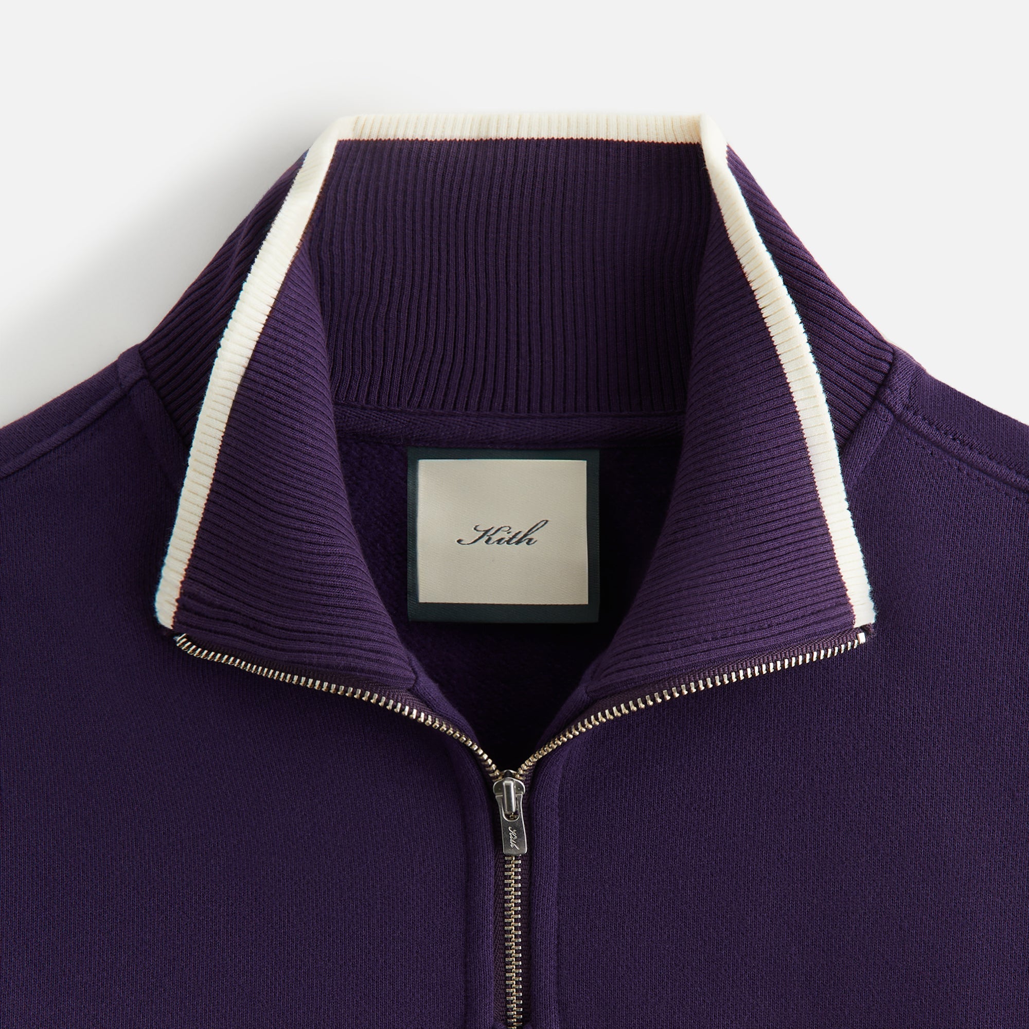 Kith Women Hunter II Script Quarter Zip - Nightshade | Kith Nightshade
